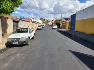Pavimentação asfáltica da Rua Bocaiuvas no São Benedito é finalizada