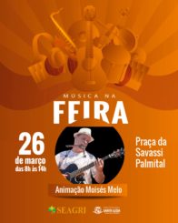 Domingo tem música na Feira do Palmital
