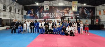 Centro de lutas recebe Primeiro Encontro Municipal de Atletas de Jiu-Jitsu