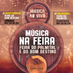 Sábado é dia de música nas feiras públicas municipais