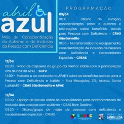 Abril Azul traz ações de conscientização sobre o autismo
