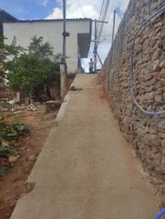 Obras na Rua Oliveira em vias de conclusão