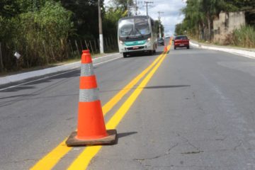 Prefeitura revitaliza sinalização da Avenida das Indústrias