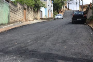 Rua Maritá 100% asfaltada