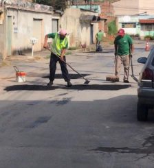 Operação tapa-buracos segue a todo vapor