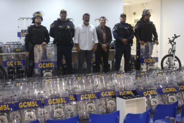 Prefeitura entrega novos equipamentos adquiridos para a Guarda Civil Municipal