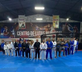 Centro Municipal de Lutas recebe encontro de Jiu-Jitsu