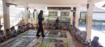 Projeto “Cuca Legal no Trânsito” promove palestra na E.M. Modestino Gonçalves