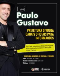 Prefeitura de Santa Luzia divulga informações sobre a Lei Paulo Gustavo