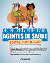 Prefeitura de Santa Luzia abre concurso para Agentes Comunitários de Saúde e Agentes de Combate às Endemias