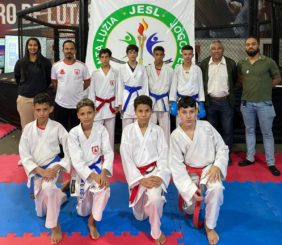 Segunda fase dos Jogos Escolares de Santa Luzia classifica atletas para disputa estadual de karatê