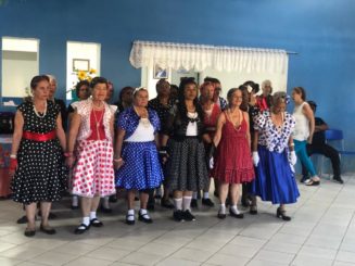 Atividade realizada no Serviço de Convivência e Fortalecimento de Vínculo encerra ações do Junho Violeta