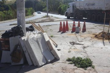 Intervenções na rotatória da Rua Baldim visam otimizar o fluxo de veículos e aumentar a segurança