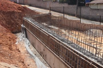 Obras da rotatória no Trevo da Mangueira rumo à fase final