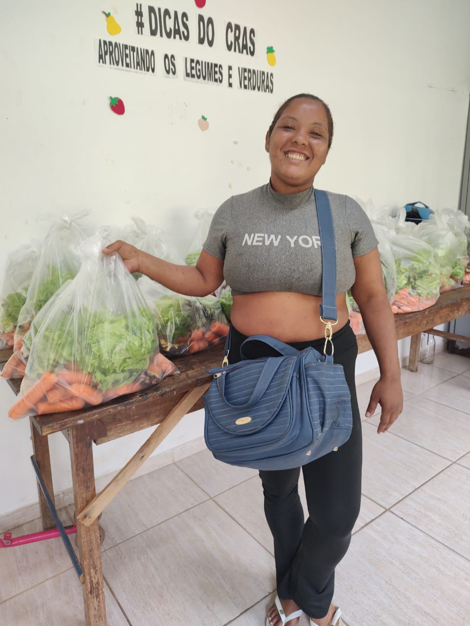 Banco de Alimentos oferta alimentação saudável