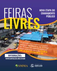 Prefeitura divulga nova etapa do chamamento público para expor nas feiras livres da cidade