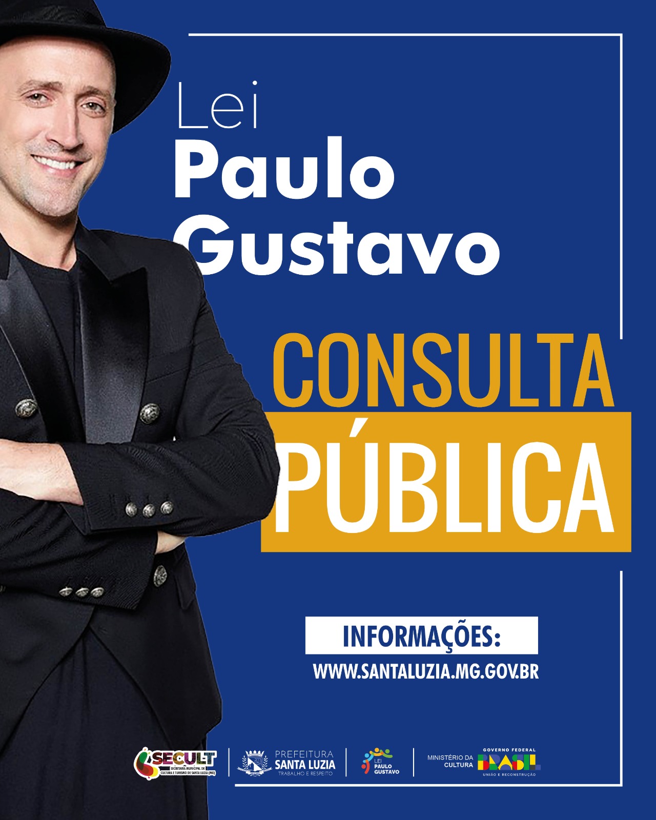Prefeitura abre Consulta Pública sobre Lei Paulo Gustavo