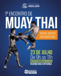 Prefeitura promoverá 1º encontro de Muay Thai no Centro Municipal de Lutas