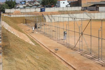 Obras no Campo do Ratão prestes a serem finalizadas