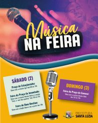 Atrações musicais alegram feiras livres da cidade