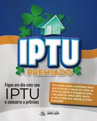 Prefeitura irá sortear prêmios para contribuintes adimplentes com programa “IPTU Premiado”