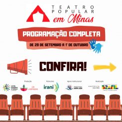 Mostra de Teatro Popular promete movimentar a vida cultural em Santa Luzia