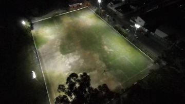Campo do Colorado tem iluminação de LED inaugurada
