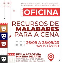Mostra Popular de Teatro em Minas oferece oficinas gratuitas com Rodrigo Robleño (ex-Cirque du Soleil)