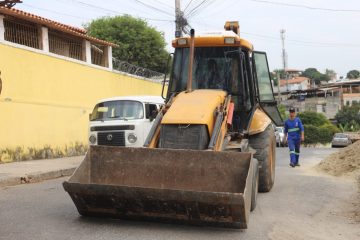 Mais duas ruas em preparo para receberem pavimentação asfáltica