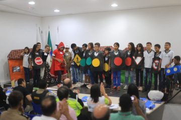 Concurso de Teatro sobre Educação para o Trânsito movimenta crianças da Rede Municipal de Ensino