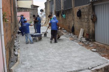 Prefeitura revitaliza Beco no Bairro Palmital
