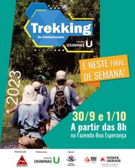 Estudantes da rede municipal participam, neste sábado, do projeto Trekking do Conhecimento