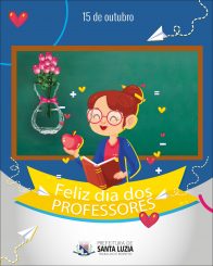 Dia 15 de outubro: Dia dos Professores