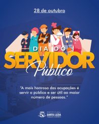 Parabéns servidor público luziense!