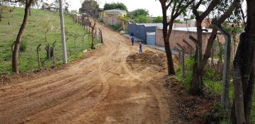 Iniciada terraplanagem para pavimentação da Rua Rio Xingu