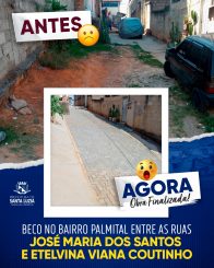 Obra concluída e entregue à população