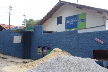 Prefeitura inicia construção de quadra esportiva na E. M. José Luiz dos Reis