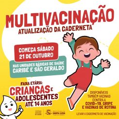 Sábado de vacinação em Santa Luzia