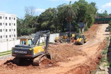 Iniciada pavimentação da Rua Princesa Isabel