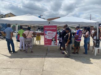 Secretaria de Saúde realiza mais de 200 testes rápidos no dia Nacional de Combate à Sífilis
