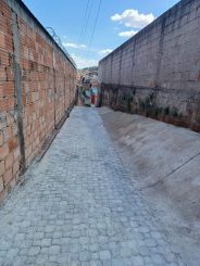 Prefeitura de Santa Luzia conclui revitalização de beco no bairro Palmital