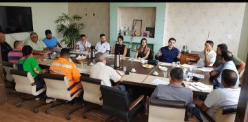 Reunião no gabinete discute preparativos para o Jubileu de Santa Luzia