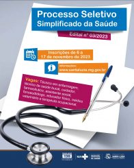 Prefeitura divulga abertura de novo Processo Seletivo Simplificado para vagas na área de Saúde