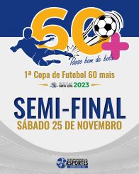 Craques da Terceira Idade prometem semifinal emocionante para a Copa 60+