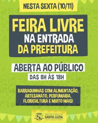 Próxima edição da Feira na Prefeitura será nesta sexta (10)