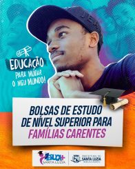Lançado o programa “Educa Mais Santa Luzia” para concessão de bolsas de estudo de nível superior