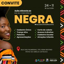 Prefeitura promove ação pelo Dia da Consciência Negra