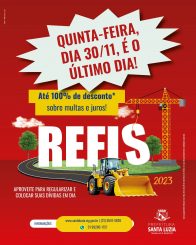 Programa Refis termina nesta quinta-feira (30)