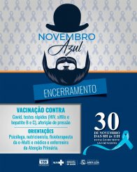 Encerramento da Campanha Novembro Azul em Santa Luzia