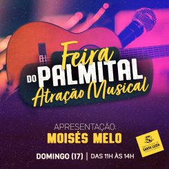 Feira do Palmital terá atração musical neste domingo (17)